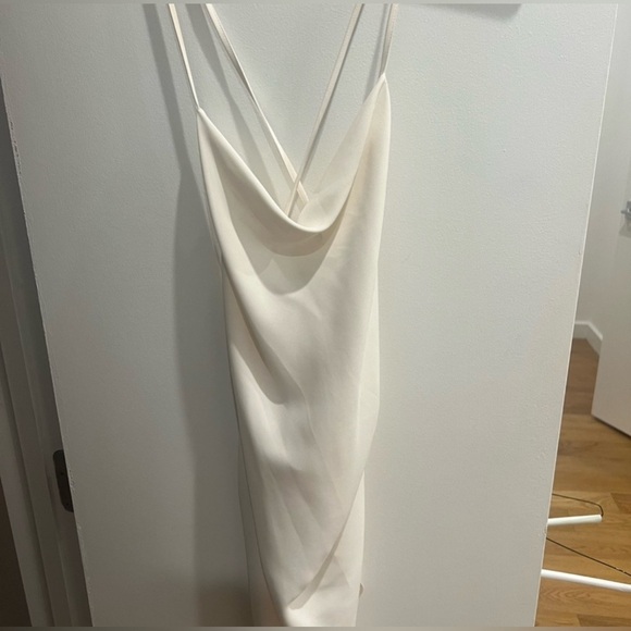 NWT Amanda Uprichard Janet Dress in Ivory Size Medium - - Picture 7 of 7